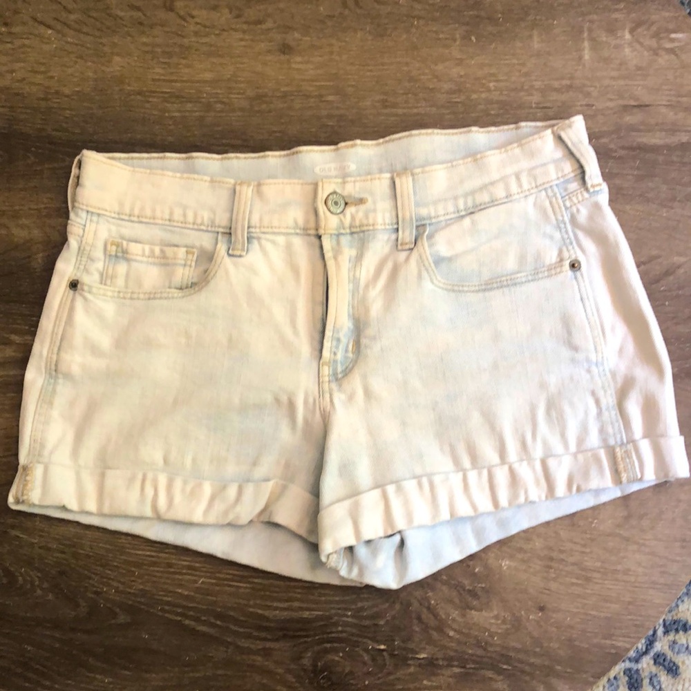 Old Navy Stonewashed Boyfriend Shorts